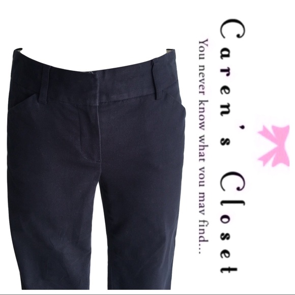 Theory Cotton Lycra Stretch Crop Pant - Picture 4 of 5